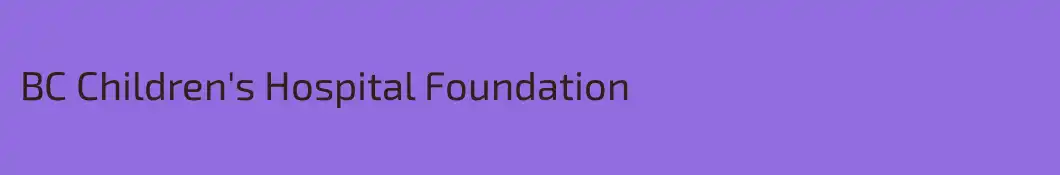 BC Children's Hospital Foundation